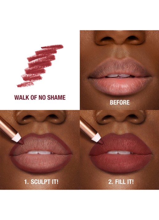 Charlotte Tilbury Lip Cheat - lipliner - detail 5 walk of no shame