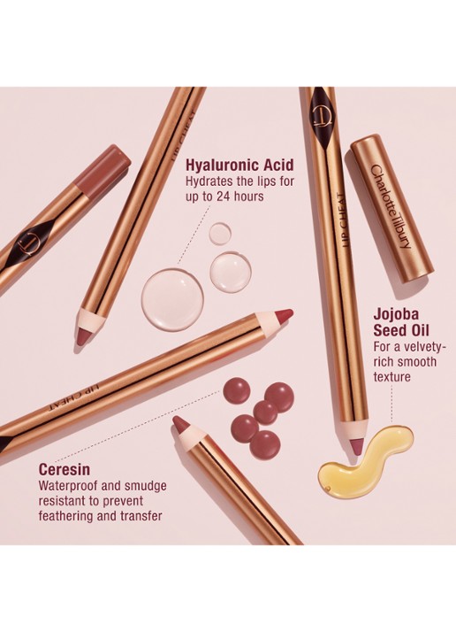 Charlotte Tilbury Lip Cheat - lipliner - detail 7 walk of no shame