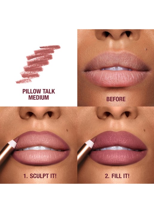 Charlotte Tilbury Lip Cheat - lipliner - detail 6 pillow talk medium