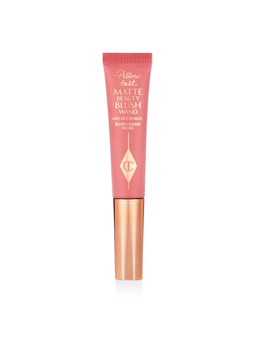 Charlotte Tilbury Matte Beauty Blush Wand - vloeibare blush - voorkant 5 pillow talk