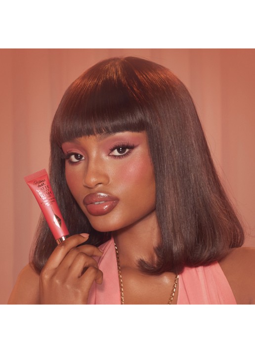 Charlotte Tilbury Matte Beauty Blush Wand - vloeibare blush - detail 4 pillow talk dream pop