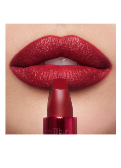 Charlotte Tilbury Matte Revolution - lipstick - detail 5 cinematic red