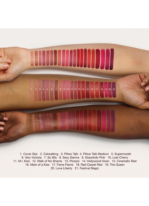 Charlotte Tilbury Matte Revolution mrs kisses refill - lipstick navulling - detail 3 look of love