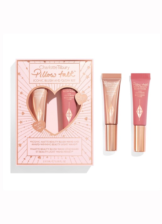 Charlotte Tilbury Pillow Talk Iconic Blush and Glow Kit - Limited Edition make-up set - voorkant 3 undefined