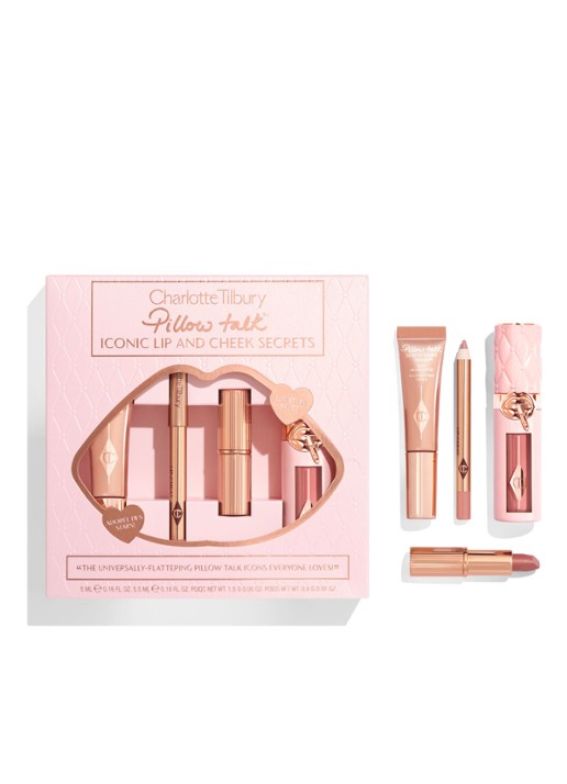 Charlotte Tilbury Pillow Talk Iconic Lip & Cheek Secrets - Limited Edition make-up set - voorkant undefined