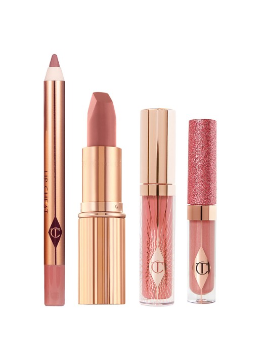 Charlotte Tilbury Pillow Talk Lip Secrets - Limited Edition mini make-up set - voorkant undefined