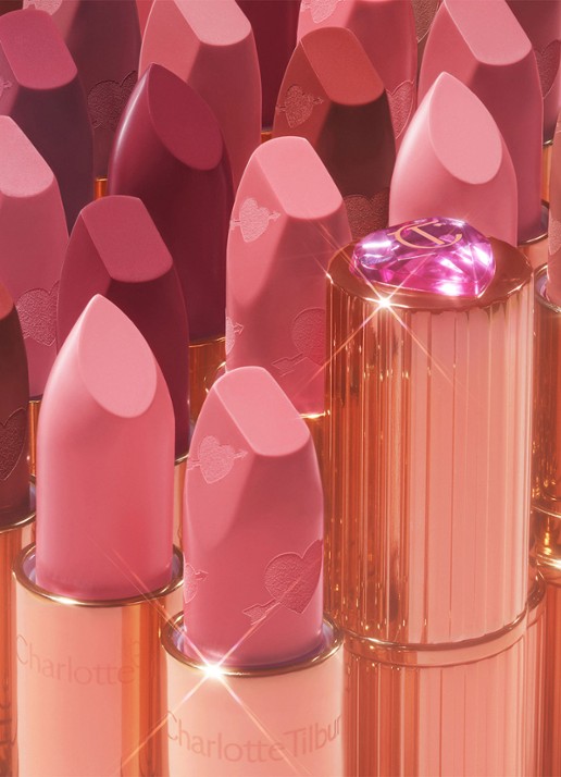 Charlotte Tilbury Pillow Talk Love Effect Lipstick - limited edition lipstick - detail 5 love talk