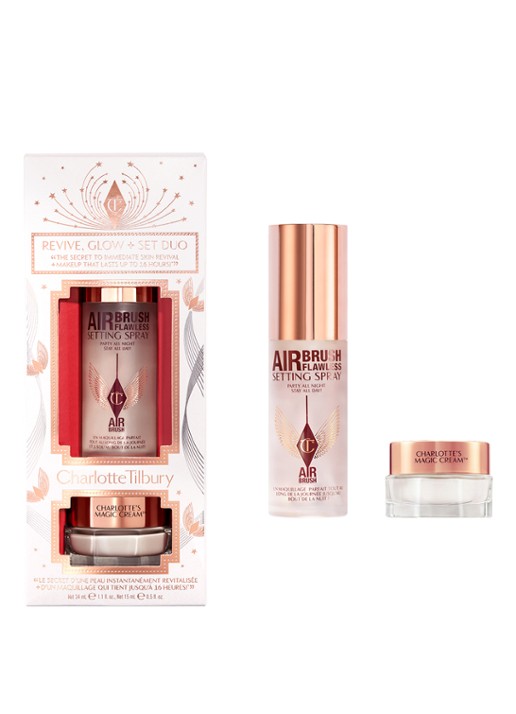 Charlotte Tilbury Revive, Glow + Set Duo - verzorgingsset
