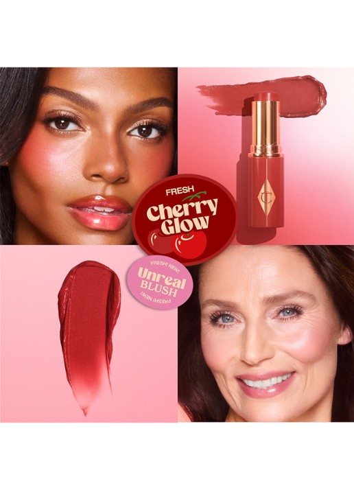 Charlotte Tilbury Unreal Blush Healthy Glow Stick - blush - detail 4 cherry glow