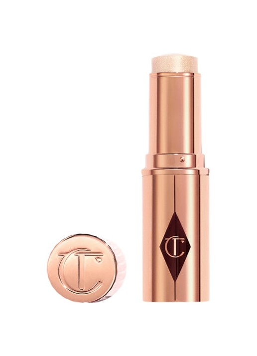 Charlotte Tilbury Unreal Highlighter Fresh Healthy Glow Stick - voorkant glazed goddess