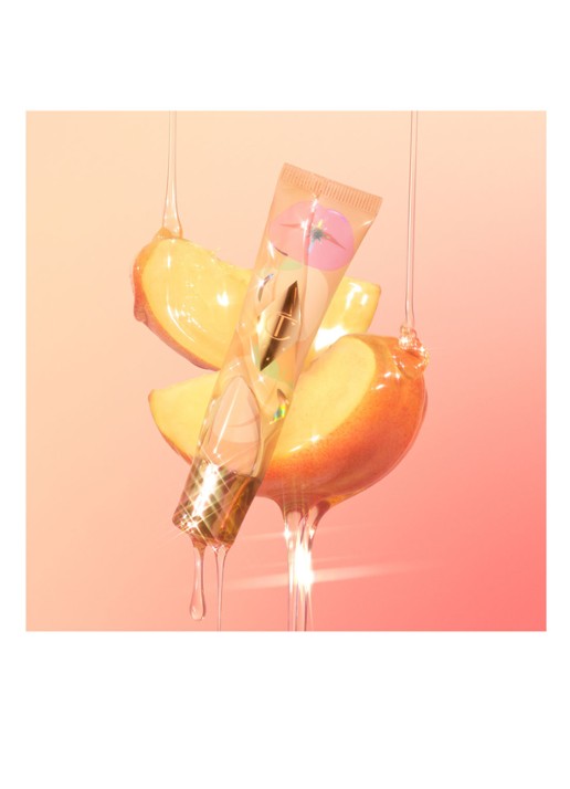 Charlotte Tilbury Unreal Lips Healthy Glow Nectar Oil - lipolie - detail 5 pure peach