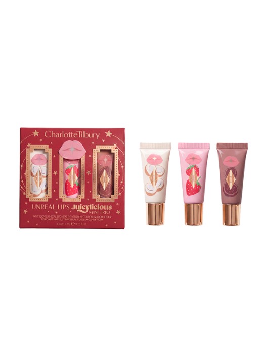 Charlotte Tilbury Unreal Lips Juicylicious Mini Trio - make-up set