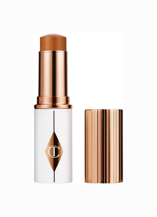 Charlotte Tilbury Unreal Skin Sheer Glow Tint - hydraterende foundation stick - voorkant 5 12 tan