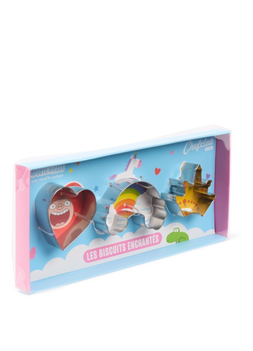 Chefclub Enchanted uitsteekvormen set van 3