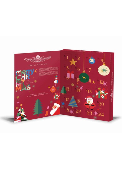 Chiostro di Saronno Adventskalender 210 gram - 24 dagen