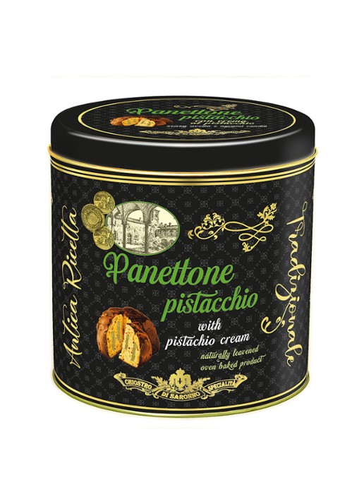 Chiostro di Saronno Panettone met pistache crème 750 gram