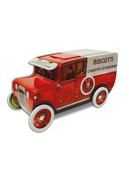 Chiostro di Saronno Van Cantuccini amandelkoekjes in blik 200 gram