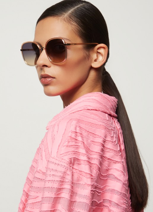 Chloé Butterfly zonnebril CH0031S - voorkant 2 roségoud
