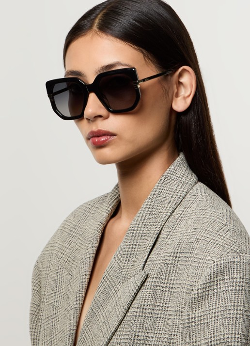 Chloé Butterfly zonnebril CH0240S - voorkant 5 zwart