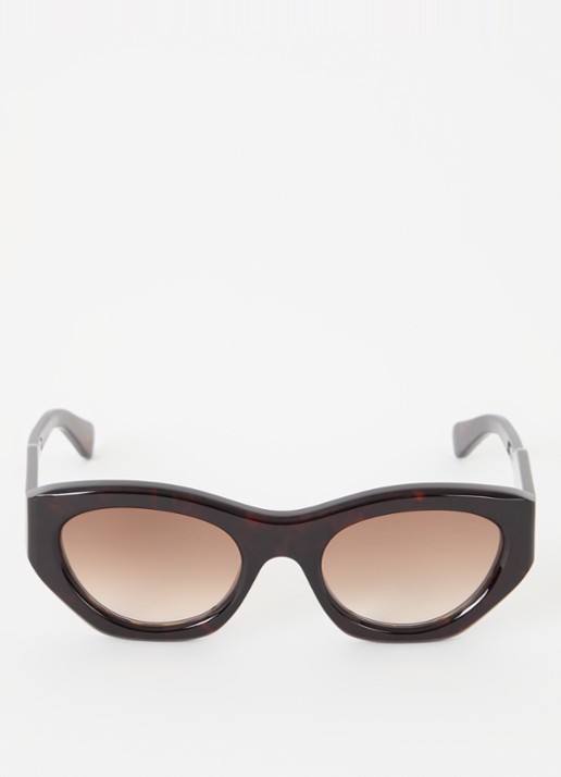 Chloé Cat Eye zonnebril CH0220S  - detail 3 donkerbruin