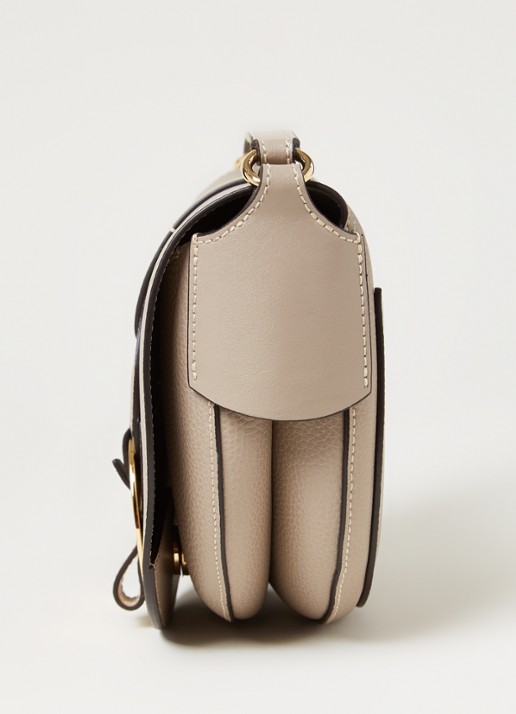 Chloé Darryl crossbodytas van kalfsleer - detail 3 grijs