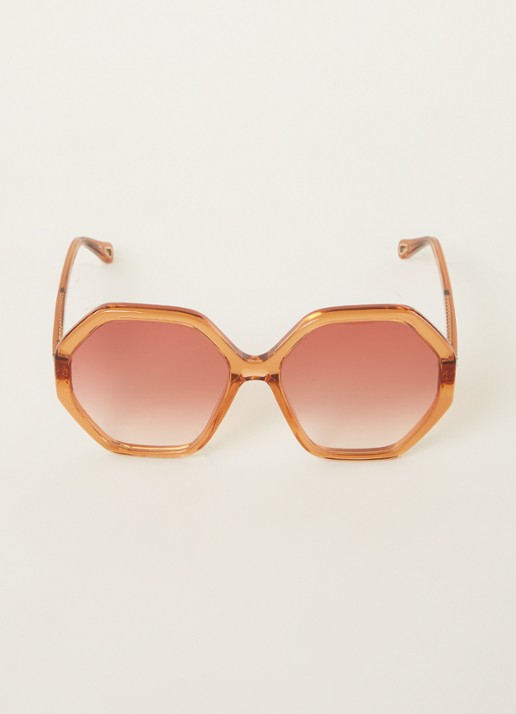 Chloé Esther zonnebril CH0008S - voorkant 2 orange