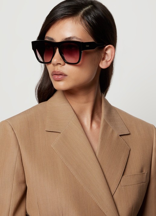 Chloé Gayia zonnebril CH0149S - voorkant 5 zwart