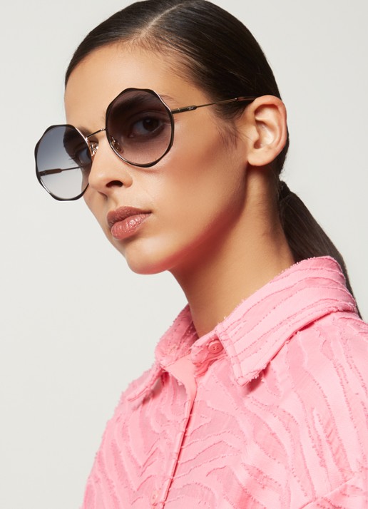 Chloé Honoré zonnebril CH0184S - voorkant 2 goud