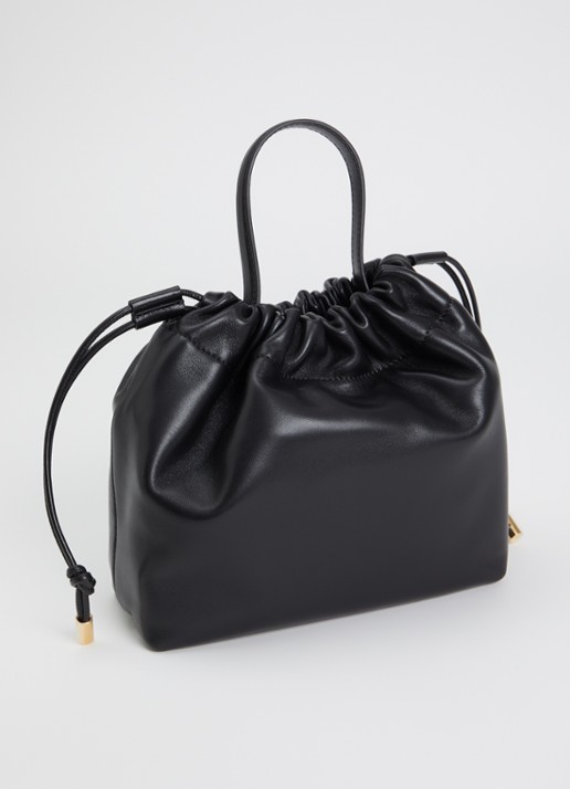 Chloé Mini Chloé Icons schoudertas van lamsleer - achterkant 6 zwart