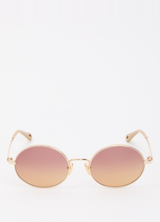 Chloé Retro zonnebril CH0326S - detail goud