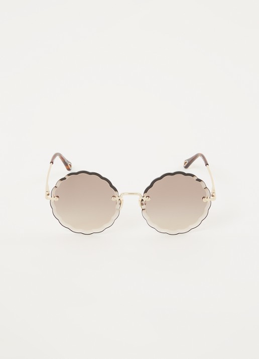Chloé Rosie zonnebril CH0047S - voorkant 4 goud