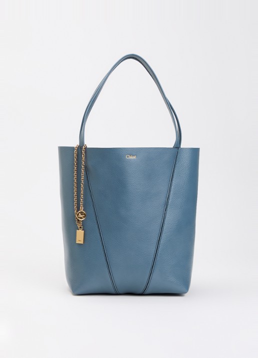 Chloé Spin Medium shopper van leer met tasbedel