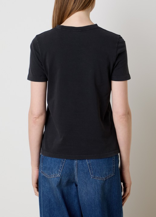 Chloé T-shirt met print - achterkant 5 antraciet