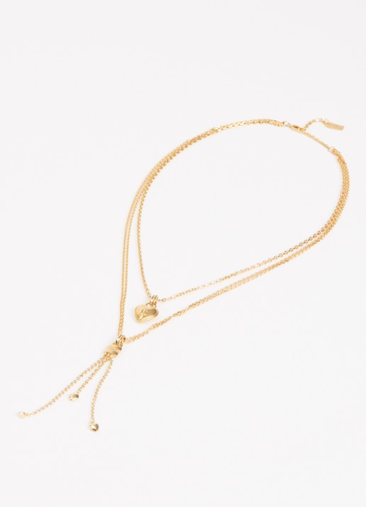 Chloé The Chloé Mini Paddington ketting veguld - detail 2 goud