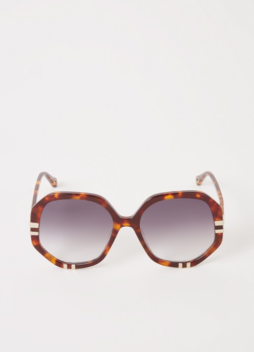 Chloé West zonnebril CH0105S - voorkant 2 bruin