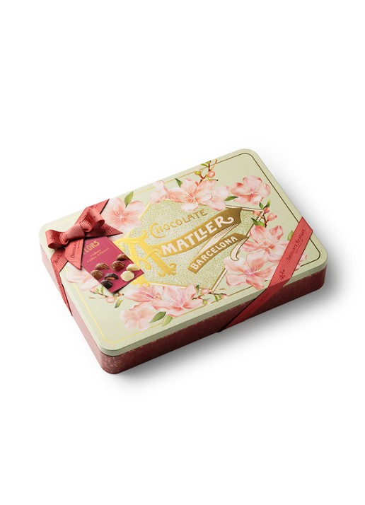 Chocolate Amatller Chocolade met fruit- of koffievulling in XL blik 288 gram - voorkant 4 undefined