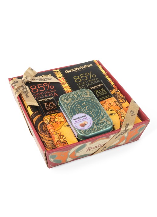 Chocolate Amatller Chocoladerepen in giftbox 211 gram