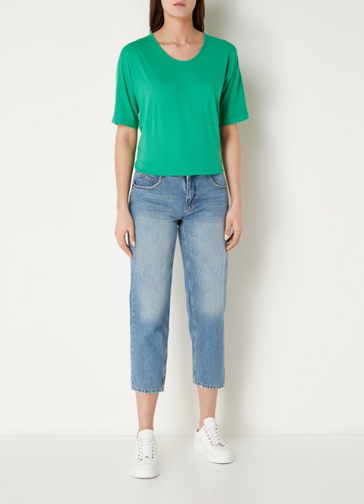 CINQUE Cilia T-shirt  - voorkant 3 groen