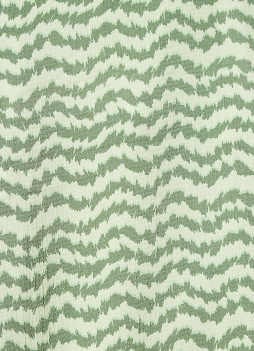 CINQUE Cisleep high waist loose fit palazzobroek met print - detail 3 groen