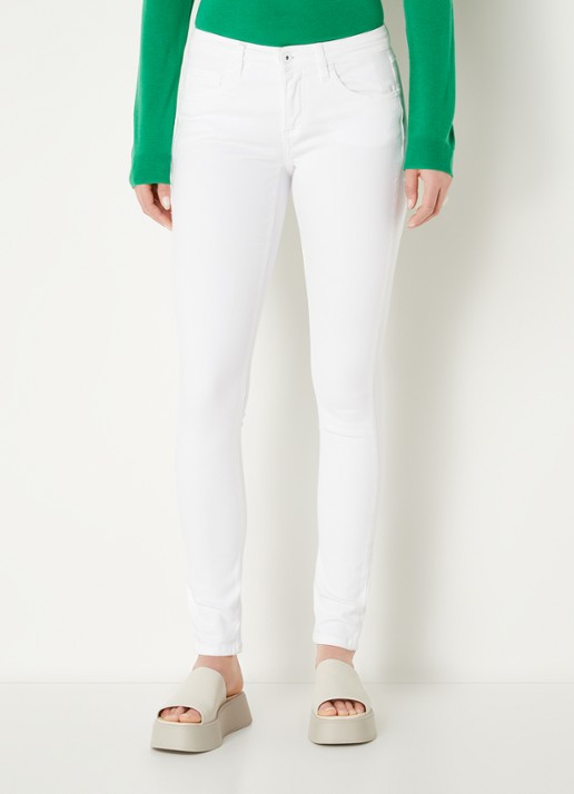 Cinque Cisun mid waist skinny jeans in gekleurde wassing