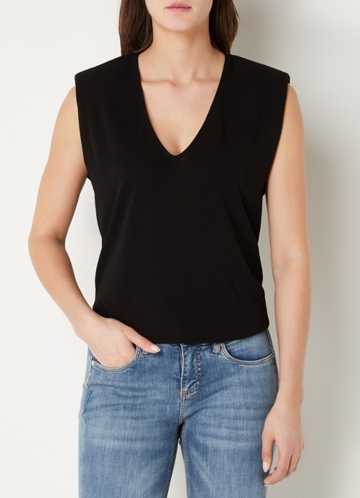 Cinque Citever mouwloze top met schoudervulling