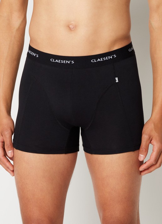 Claesen's Boxershorts in 3-pack  - voorkant zwart