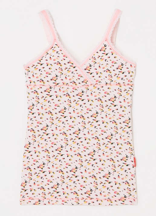 Claesens Singlet met bloemenprint