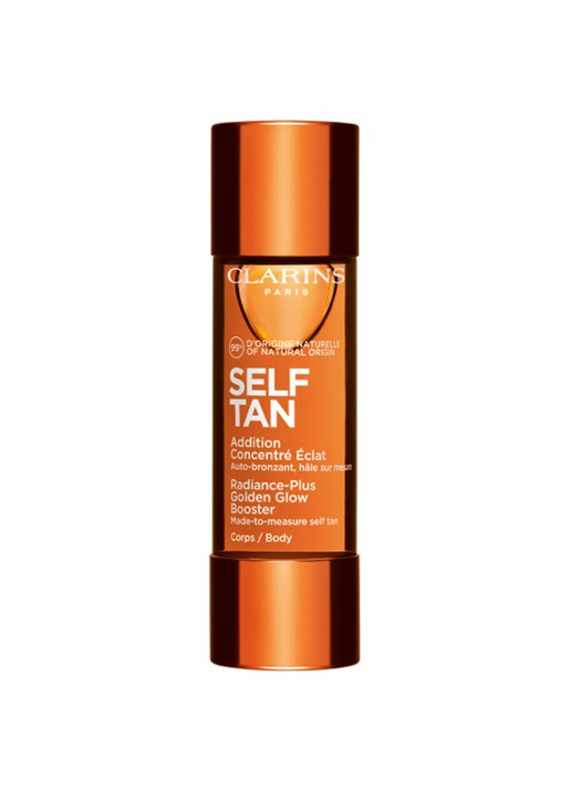 Clarins Radiance-Plus Golden Glow Booster for Body - zelfbruinende druppels - voorkant undefined
