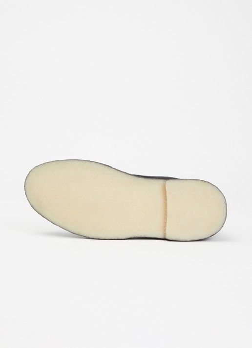 Clarks Originals Desert veterschoen van suède - detail 4 zwart