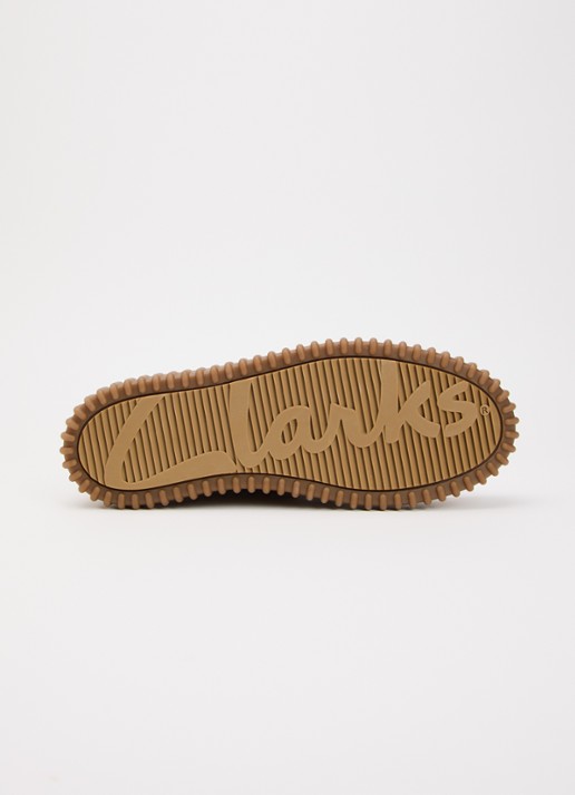 Clarks Originals Torhill Hi veterschoen van suède - detail 3 zand