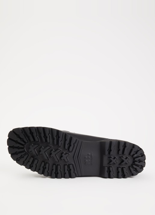 Clarks Originals Walla Yukoner veterschoen van leer - detail 4 zwart