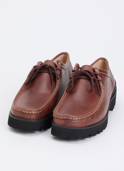 Clarks Originals Walla Yukoner veterschoen van leer - detail 3 bruin