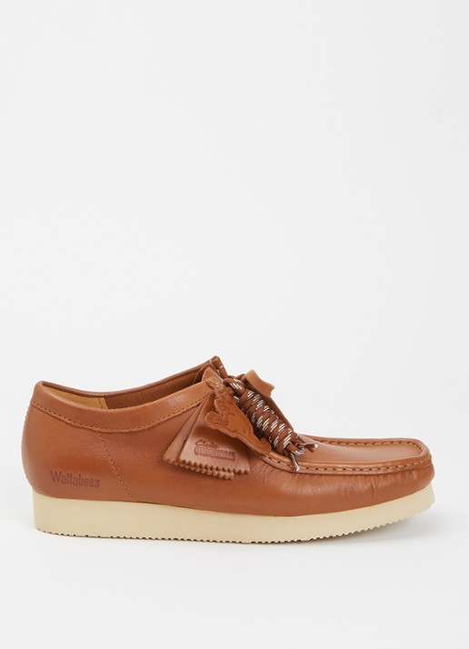 Clarks Originals Wallabee veterschoen van leer