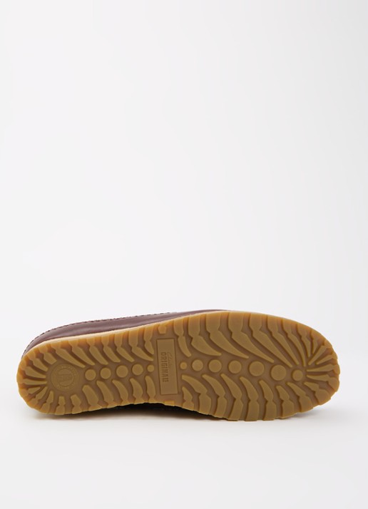 Clarks Originals Weaver Gore-Tex veterschoen van leer - detail 4 donkerbruin